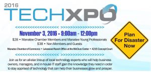 Manatee Chamber of Commerce TechXpo - Disaster Recovery & Planning