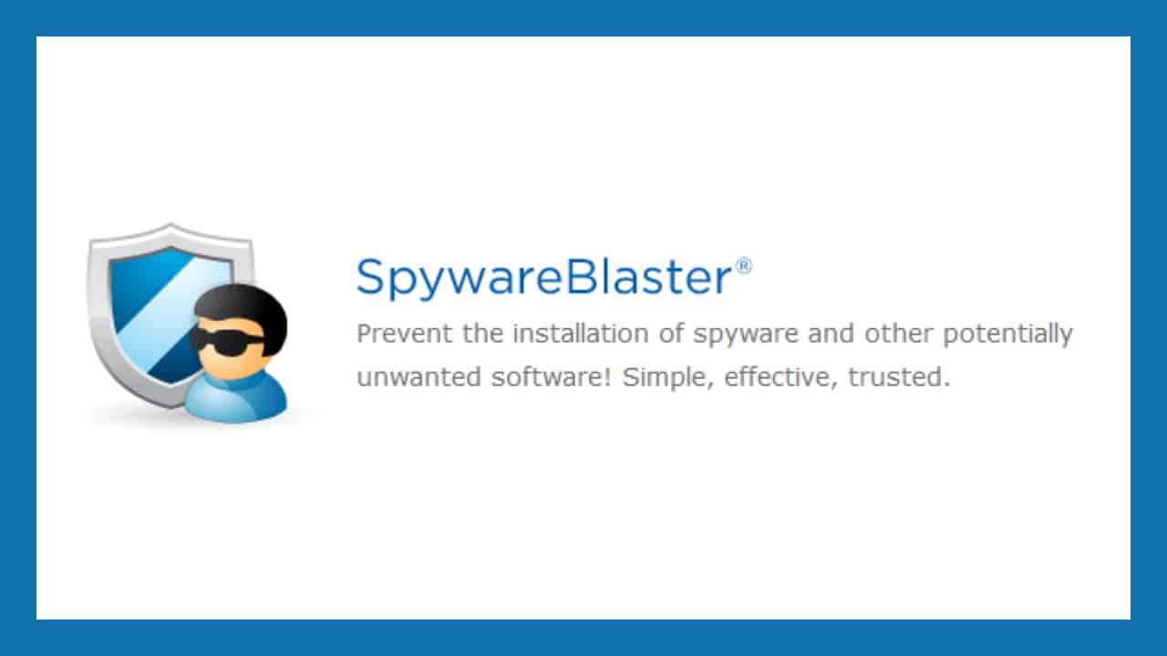 SpywareBlaster® _ Prevent spyware and malware